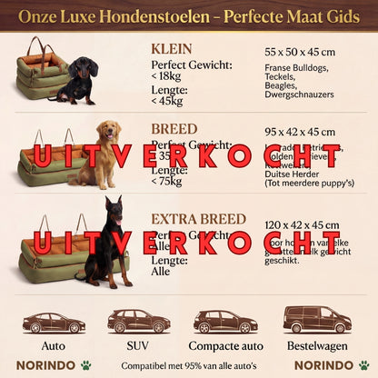 Norindo TravelThrone - Royaal Autozitje Voor Onderweg