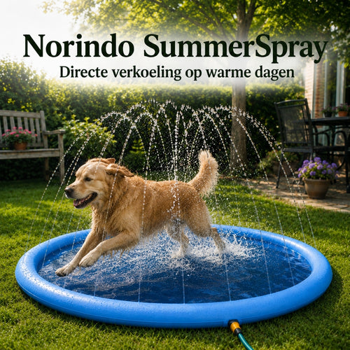 Norindo SummerSpray - Verkoelende waterspeelmat met sproeiers