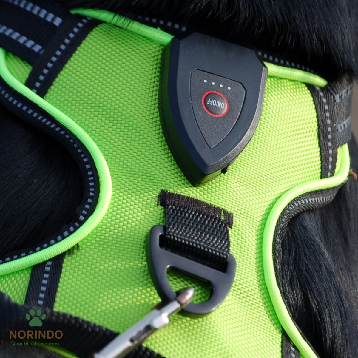 Norindo GlowGuard — Veilig zichtbaar in het donker