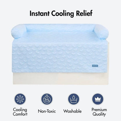 Norindo CoolCushion - Verkoelende hondenmat met ondersteuning voor warme dagen